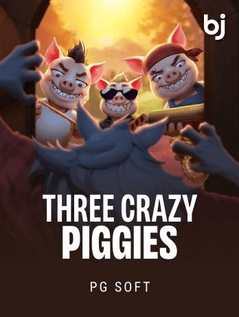 Three Crazy Piggies